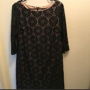 Beautiful Jessica Howard Black Lace Dress